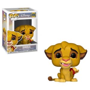 Funko Pop Simba, figurine du personnage du Roi Lion pour une collection Disney