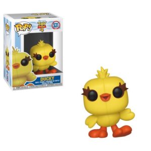 Funko Pop Ducky associée à Toy Story 4, personnage de l’univers Disney & Pixar