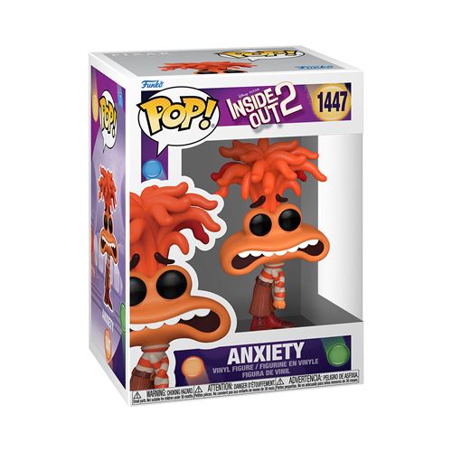 Figurine Funko Pop Disney Vice-Versa Inside Out 2 Anxiety