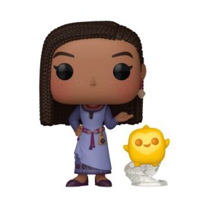 Funko Pop Asha with Star, figurine de collection Disney Wish dédiée à Asha