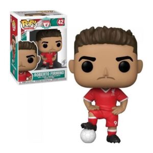 Funko Pop Roberto Firmino, figurine de football associée au Liverpool