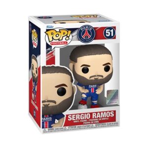 Funko Pop Sergio Ramos, figurine de football associée au PSG