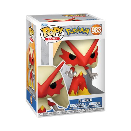 Figurine Funko Pop Games Pokémon Braségali