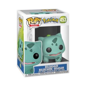 Figurine Funko Pop Bulbizarre associée à l’univers Pokémon Games