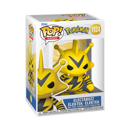 Figurine Funko Pop Games Pokémon Electabuzz