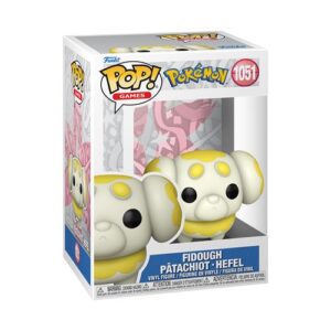 Funko Pop Pokémon Fidough Pâtachiot Hefel, figurine de collection Games