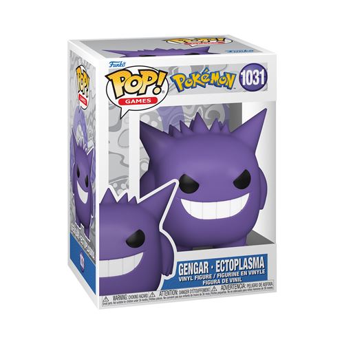 Figurine Funko Pop Games Pokémon Gengar Ectoplasma