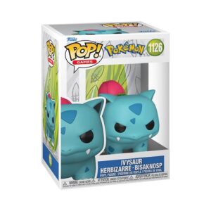 Funko Pop Ivysaur, figurine Pokémon également nommée Herbizarre et Bisaknosp