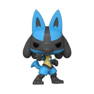 Funko Pop Pokémon Lucario, figurine de collection associée à l’univers des jeux vidéo