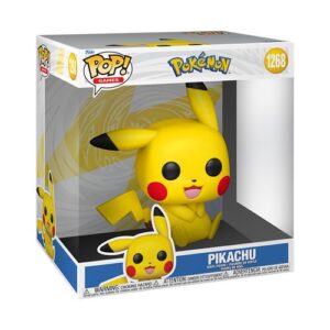 Funko Pop Pikachu Sitting représentant le personnage Pokémon en position assise
