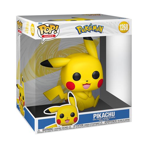 Figurine Funko Pop Games Pokémon Pikachu Sitting