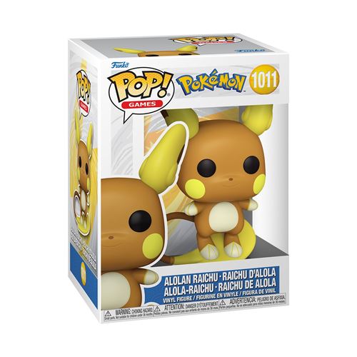 Figurine Funko Pop Games Pokémon Raichu Alolan