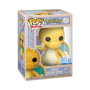 Funko Pop Dragonite Pokémon Games S24, figurine de collection pour amateurs de l’univers Pokémon