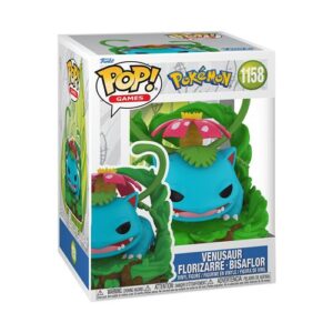 Funko Pop Venusaur, figurine Pokémon référencée sous les noms Florizarre et Bisaflor