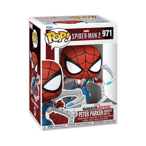 Figurine Funko Pop Games Spider-Man 2 Peter Parker Suit
