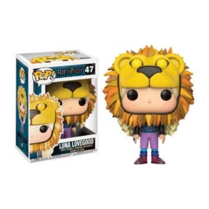 Funko Pop Luna Lovegood avec sa tête de lion, figurine Harry Potter