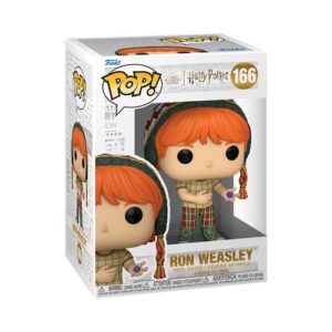 Figurine Funko Pop Ron Weasley avec friandise, référence Harry Potter