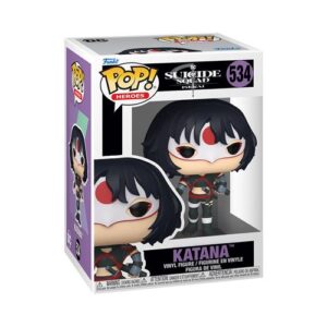 Funko Pop Katana de Suicide Squad Isekai, figurine de collection DC