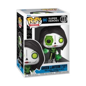 Funko Pop Green Lantern Dia de los DC, figurine de collection DC Comics