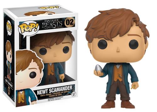Figurine Funko Pop Les Animaux Fantastiques Norbert Dragonneau avec œuf 10 cm
