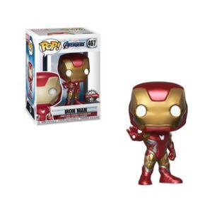 Funko Pop Iron Man d’Avengers Endgame, figurine Marvel pour collectionneur.