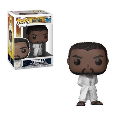 Figurine Funko Pop! Marvel – Black Panther: T’Challa Robe blanche 31287