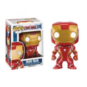 Funko Pop Iron Man inspirée de Civil War, référence Marvel pour collectionneurs
