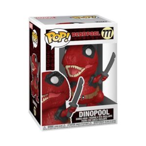 Funko Pop Dinopool, figurine Marvel associée au personnage de Deadpool