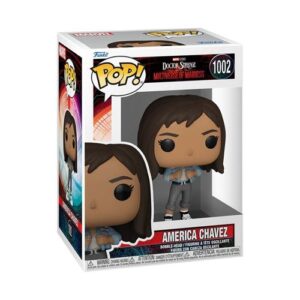 Funko Pop America Chavez, figurine Marvel liée au film Doctor Strange in the Multiverse of Madness