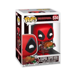 Funko Pop Holiday Deadpool, figurine Marvel au nom évoquant un thème festif