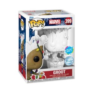 Funko Pop Marvel Groot, figurine de collection à thème Holiday.