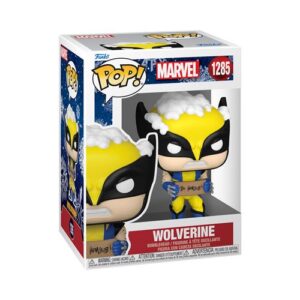 Funko Pop Wolverine with Sign, figurine Marvel Holiday avec pancarte