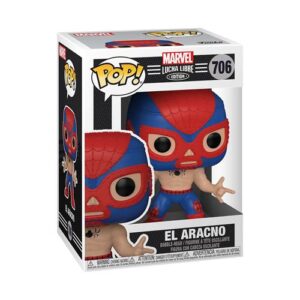 Funko Pop El Aracno, figurine Marvel de la Lucha Libre Edition