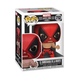 Funko Pop Luchadores Deadpool, figurine Marvel au thème de luchador