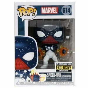 Funko Pop Spiderman Captain Universe, figurine de collection Marvel