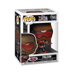 Funko Pop Falcon Winter Soldier associée à la série Marvel éponyme