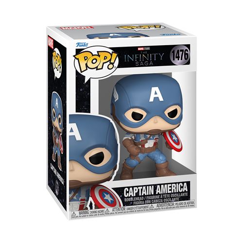 Figurine Funko Pop Marvel The Infinity Saga Captain America