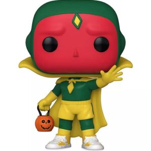 Funko Pop Halloween Vision, figurine Marvel associée à WandaVision et à Halloween
