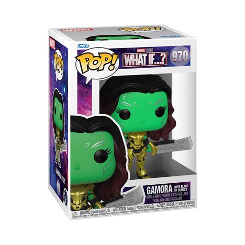 Figurine Funko Pop Marvel What If Gamora with blade of Thanos