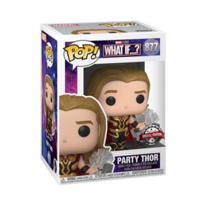 Funko Pop What If Party Thor, figurine Marvel associée à la série What If