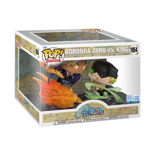 Figurine Funko Pop Moment One Piece Roronoa Zoro vs King