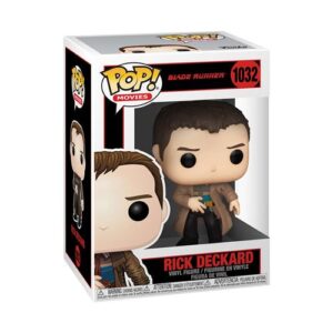 Funko Pop Rick Deckard, figurine de collection associée au film Blade Runner