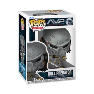 Funko Pop Bull Predator, figurine de collection associée à Aliens vs. Predator