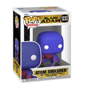 Funko Pop Atom Smasher associée à Black Adam, hauteur annoncée 8,4 cm