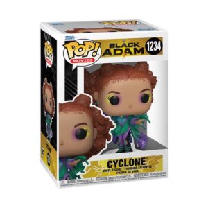 Funko Pop Cyclone associée à Black Adam, référence pour collectionneur de films