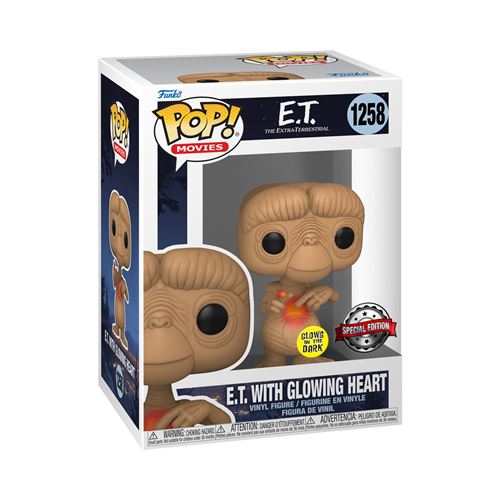 Figurine Funko Pop Movies E.T. with Glowing Heart