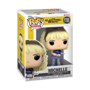 Figurine Funko Pop Electric State Michelle, pièce de collection associée au film