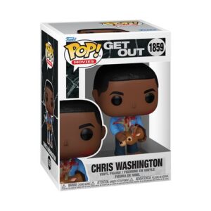 Funko Pop Chris Washington associée au film Get Out et à la mention with Deer
