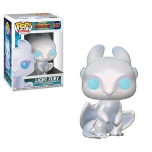Funko Pop Light Fury, figurine de collection associée à HTTYD3