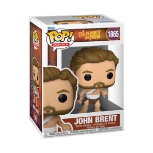 Funko Pop John Brent de Planet of the Apes, figurine de collection